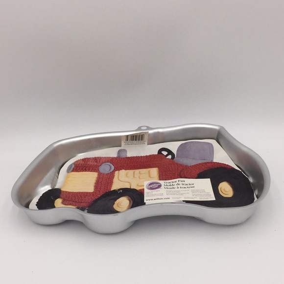 Wilton Farm Tractor Birthday Party Cake Baking Pan 2105-2063 Aluminum Kids - Picture 7 of 8